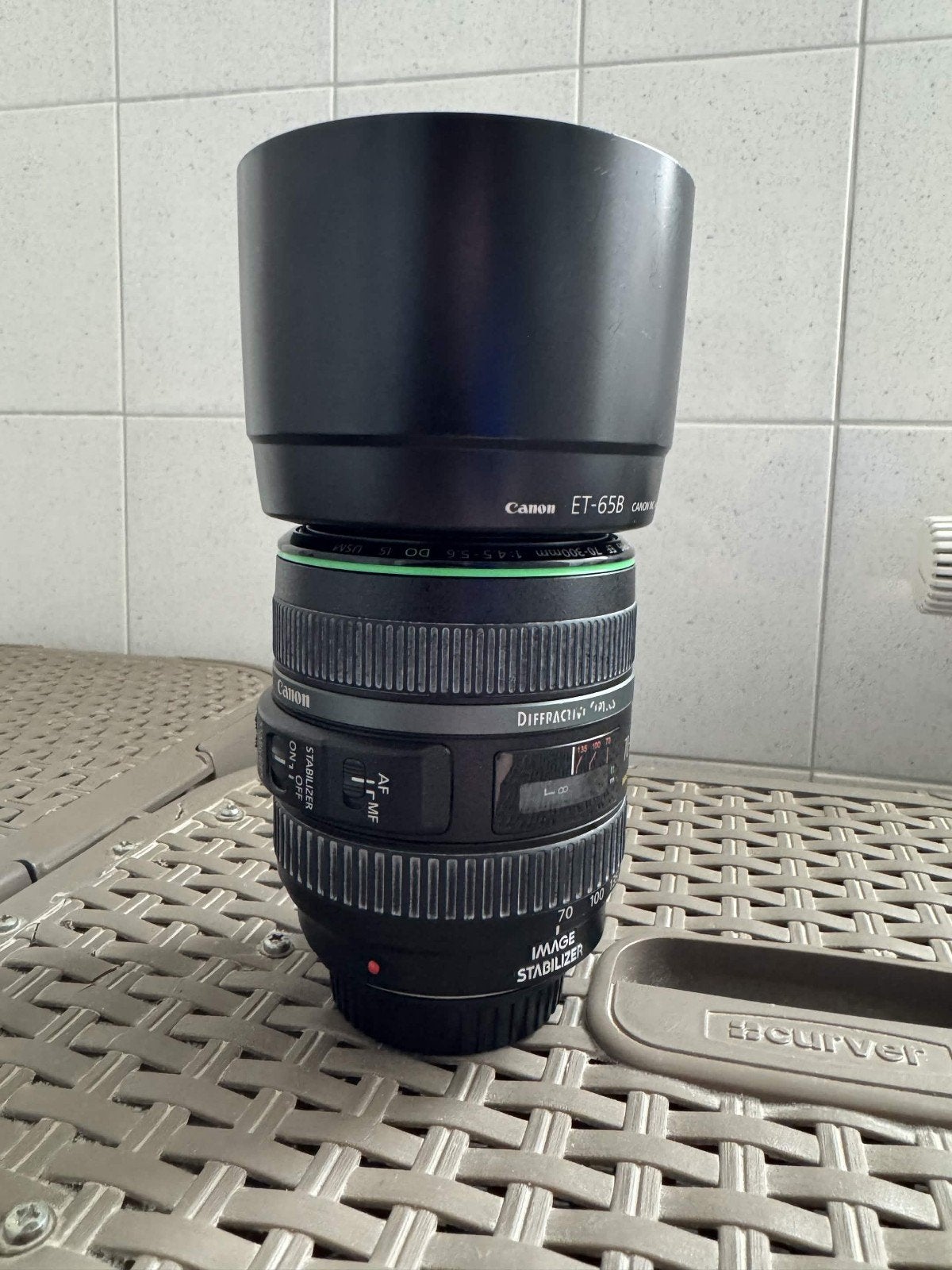 Canon EF 70-300mm DO IS USM telelens, Ophalen of Verzenden, Zo goed als nieuw, Telelens