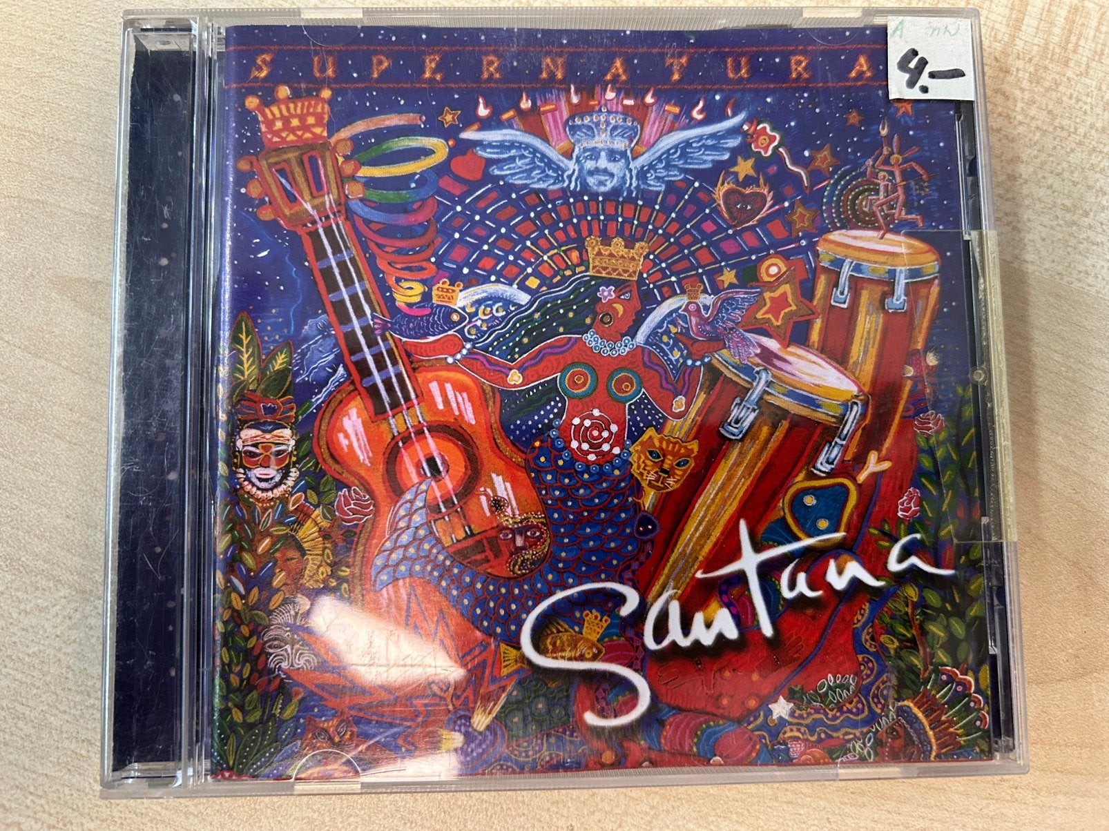 CD Santana - Supernatural, Ophalen of Verzenden, Zo goed als nieuw, Poprock