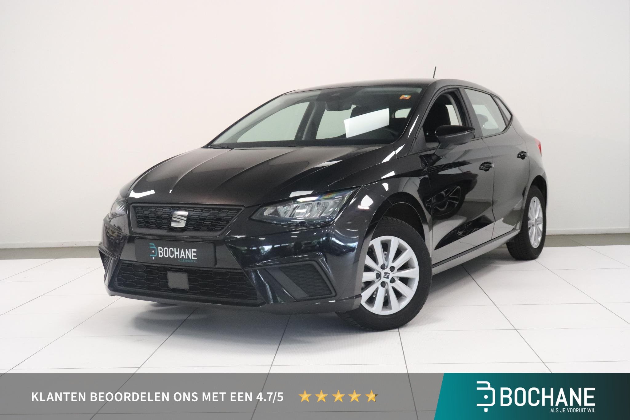 SEAT Ibiza 1.0 EcoTSI Style | Parkeersensor | Airco | AppleC, Auto's, Seat, Bedrijf, Te koop, Ibiza, ABS, Airbags, Airconditioning