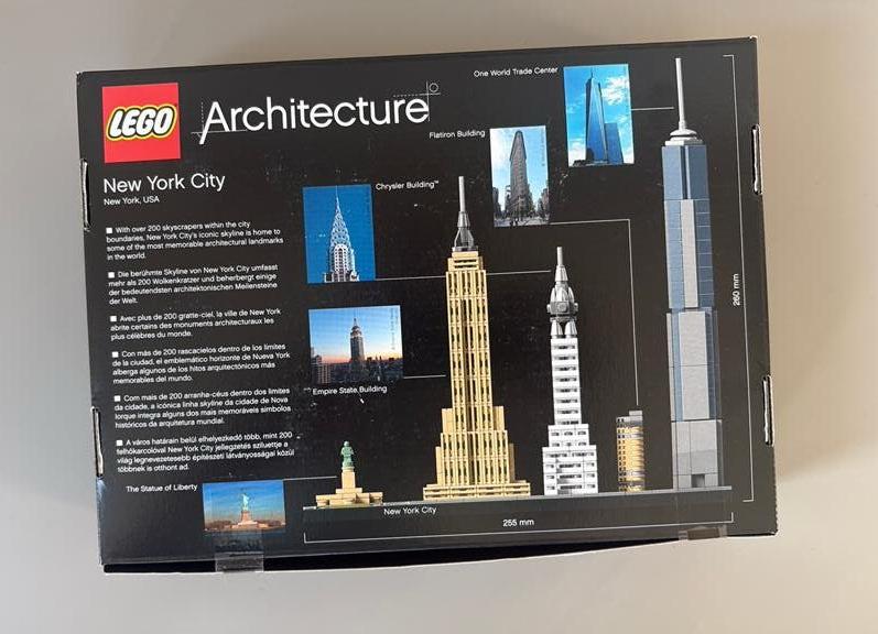 Lego Architecture 21028 New York City Skyline, Verzenden, Lego, Nieuw, Architecture