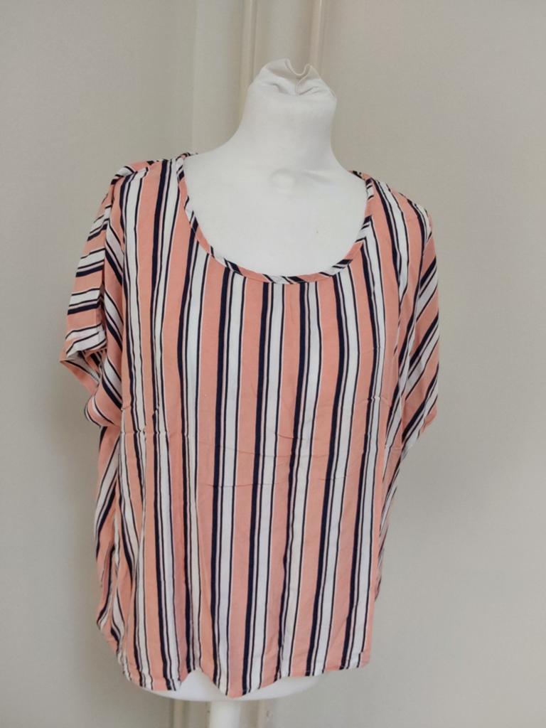 Prachtige roze top van Peppercorn maat XXL, 100% viscose, Ophalen of Verzenden, Zo goed als nieuw, Korte mouw, Roze