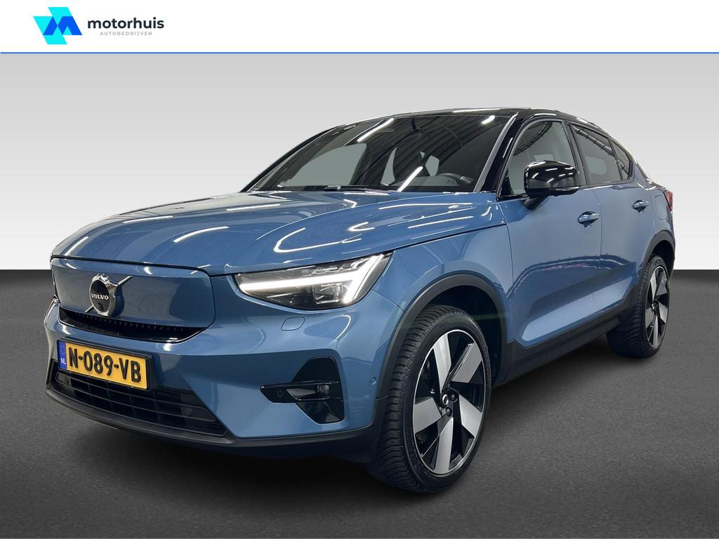 Volvo C40 Recharge Twin Pure electric 78kWh Intro Edition, Auto's, Volvo, Zwart, Origineel Nederlands, 408 pk, 450 min