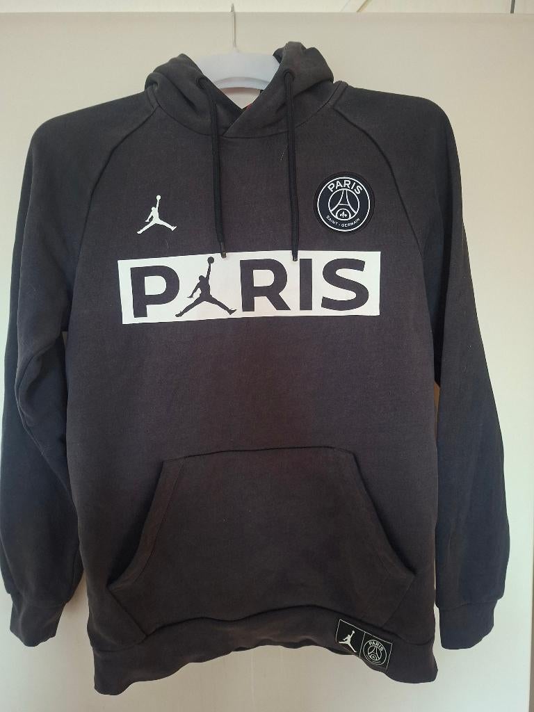 Nike Jordan x Paris Saint-Germain (PSG)  hoodie maat S, Zwart, Nike, Ophalen of Verzenden, Gedragen