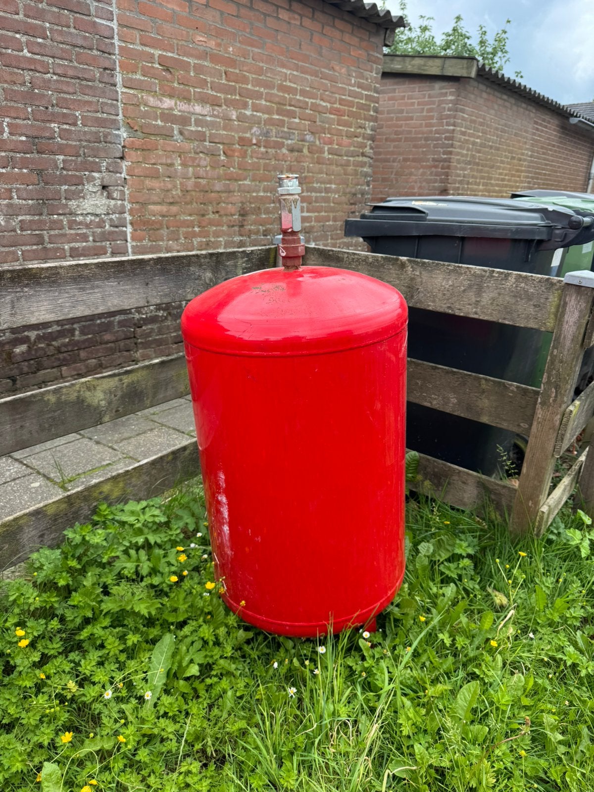 Expansievat 140L - ideaal voor bbq/smoker/houtkachel, Ophalen, Zo goed als nieuw