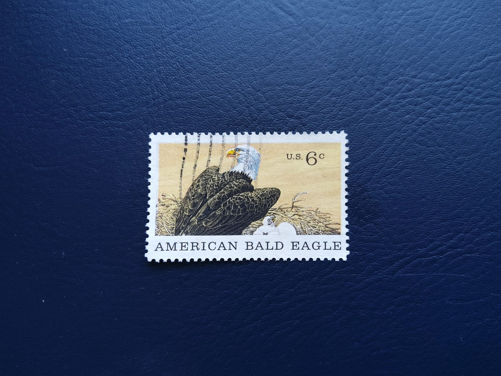 Amerikaanse postzegel met Amerikaanse zeearend, 6 cent, Ophalen of Verzenden, Postfris