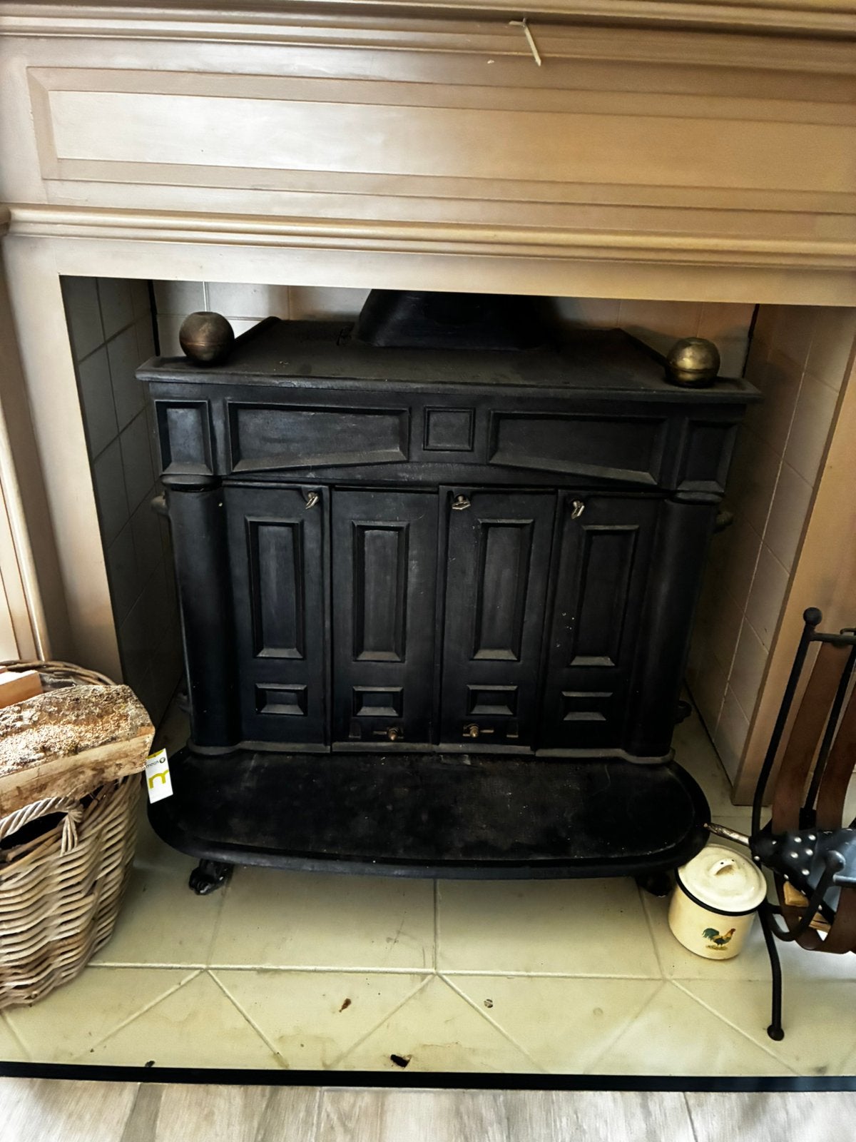 Franklin openhaard, Huis en Inrichting, Haarden, Ophalen, Gebruikt
