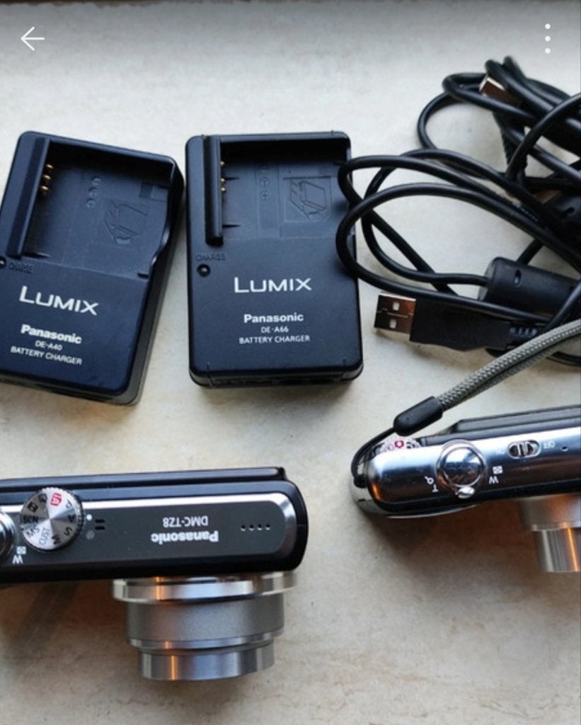 Panasonic DMC-TZ8 & Panasonic DMC-FX30, Ophalen, Gebruikt, Panasonic, Overige typen