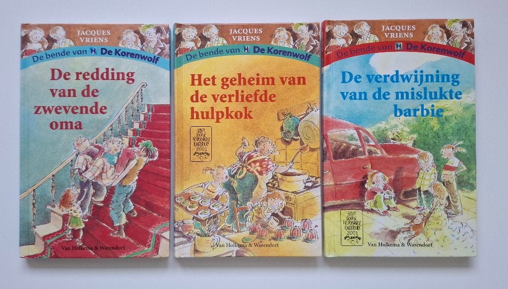 De bende van De Korenwolf boeken - Jacques Vriens