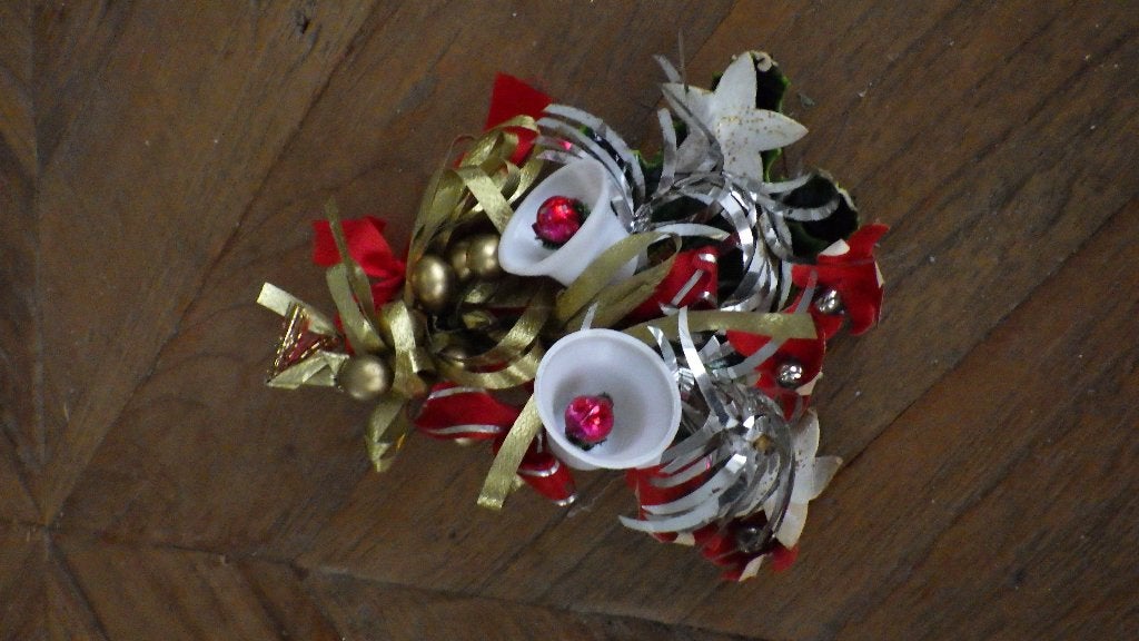 mooie kerstversiersels, Ophalen of Verzenden, Gebruikt