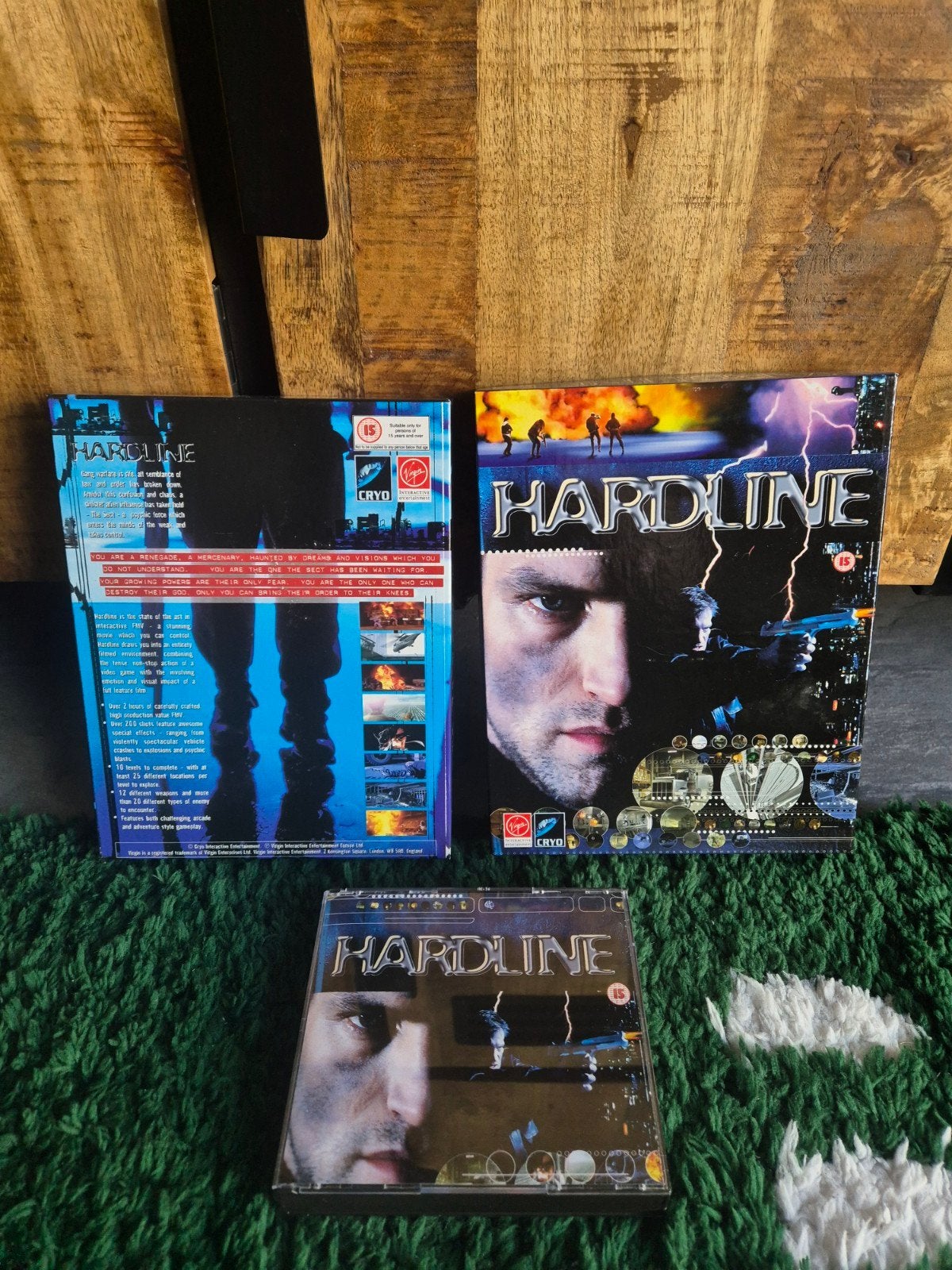 Hardline PC CD-ROM - Actie/Avontuur Spel (Gebruikt), Spelcomputers en Games, Avontuur en Actie, Gebruikt, 1 speler, Ophalen of Verzenden