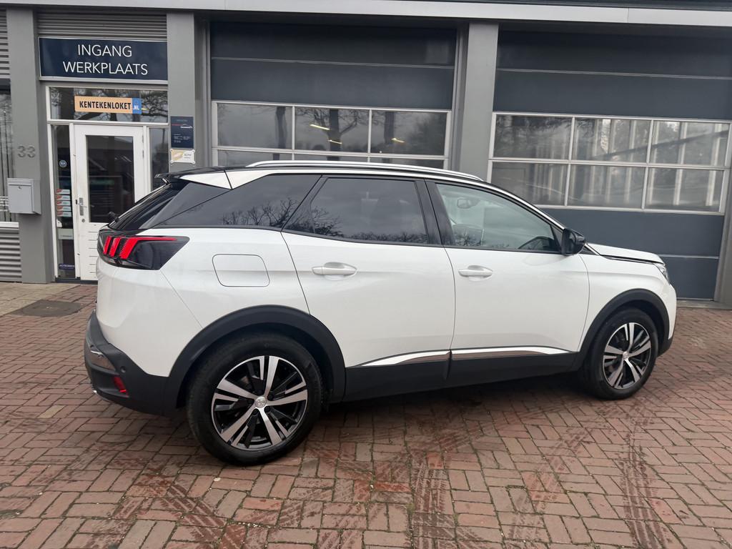 Peugeot 3008 1.2 PureTech Crossway Automaat Bj 2020 Navi,18I, Auto's, Peugeot, Gebruikt, 1199 cc, Leder en Stof, Wit
