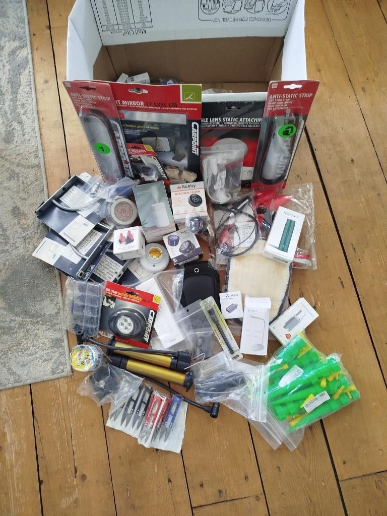 Mix doos voor braderie en rommelmarkt, Ophalen of Verzenden, Nieuw