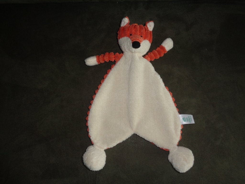 Baby Jellycat knuffeldoek Cordy Roy Fox vos, Ophalen of Verzenden, Zo goed als nieuw, Overige typen, Jellycat
