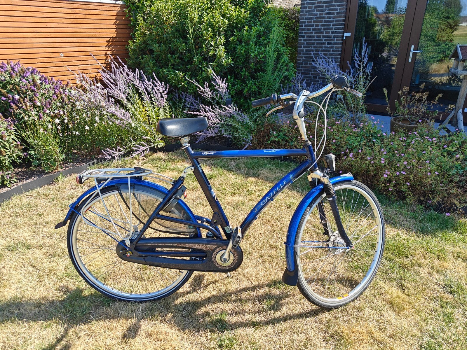 Gazelle Touche herenfiets met 7 versnellingen, Ophalen, Gebruikt, Velgrem, Versnellingen