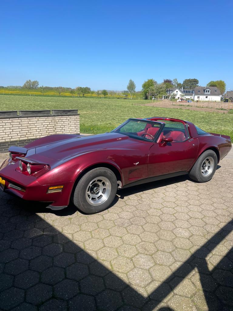 Chevrolet Corvette C3 5.7 AUT 1979 Rood, Auto's, Chevrolet, Automaat, 8 cilinders, 5730 cc, Cabriolet