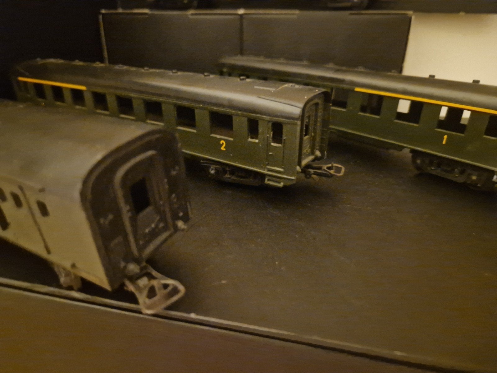 Lima H0 Wagons - Groen en Grijs - Gebruikt, Hobby en Vrije tijd, Ophalen of Verzenden, Gebruikt, Wagon, Lima