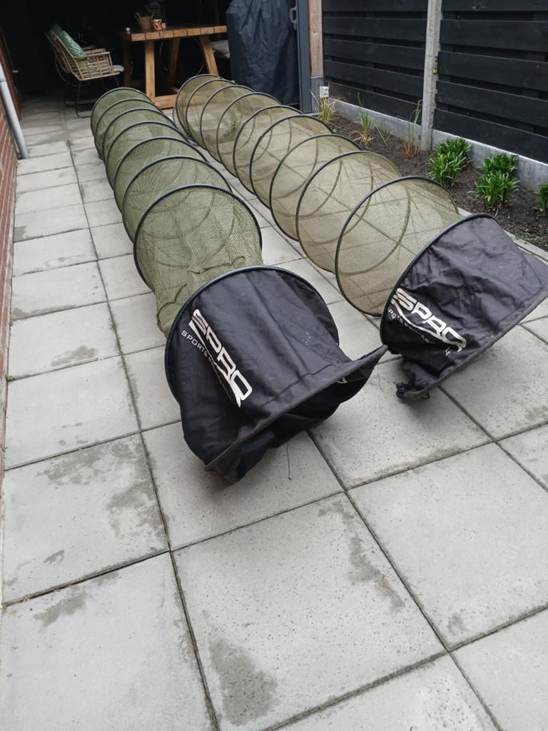 Te koop 2x leef net spro, Ophalen, Net of Fuik