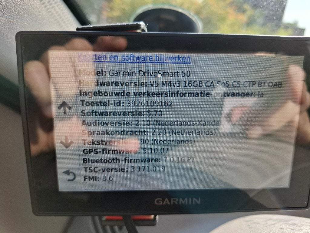 Garmin DriveSmart 50 navigatiesysteem, Auto diversen, Autonavigatie, Ophalen, Zo goed als nieuw