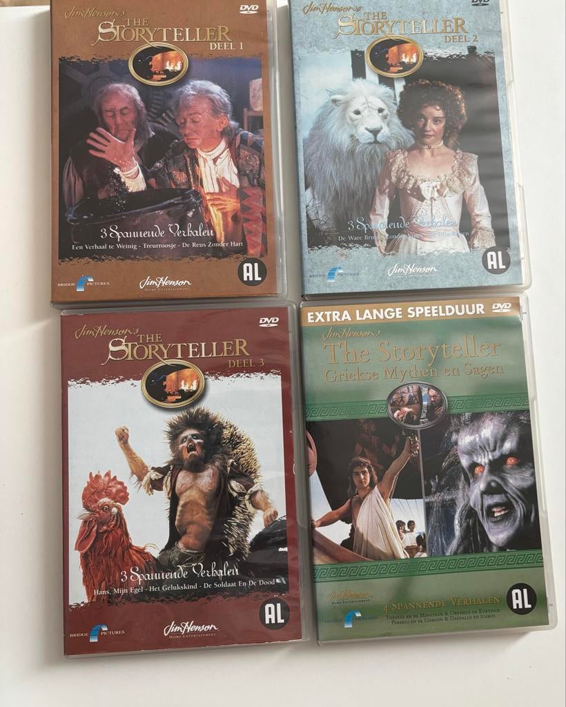 Jim Henson's The Storyteller complete serie, Alle leeftijden, Ophalen of Verzenden, Zo goed als nieuw, Fantasy