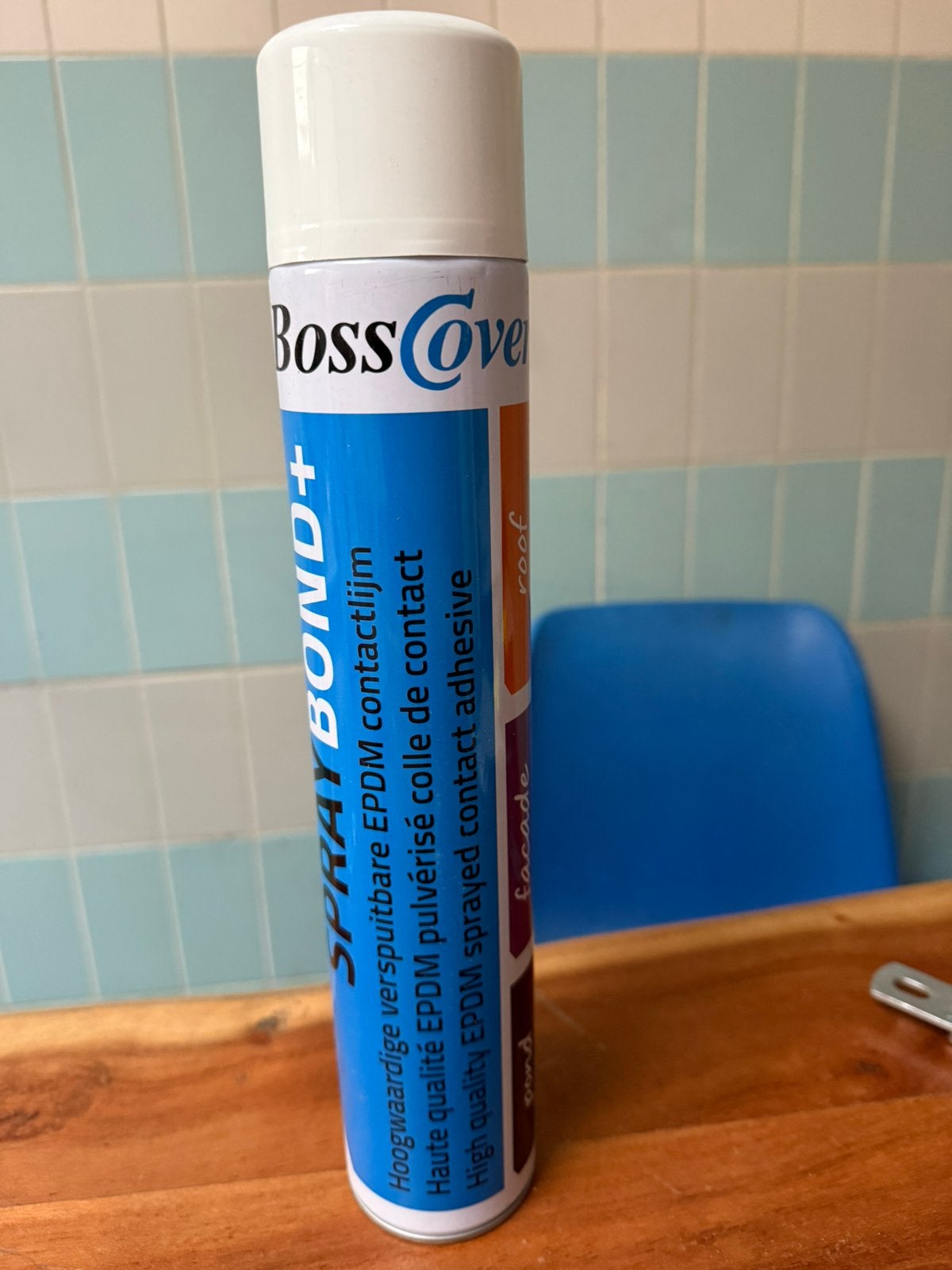 Epdm contact lijm bosscover, Doe-het-zelf en Verbouw, Dakpannen en Dakbedekking, Ophalen, Overige materialen, Zwart, Overige typen
