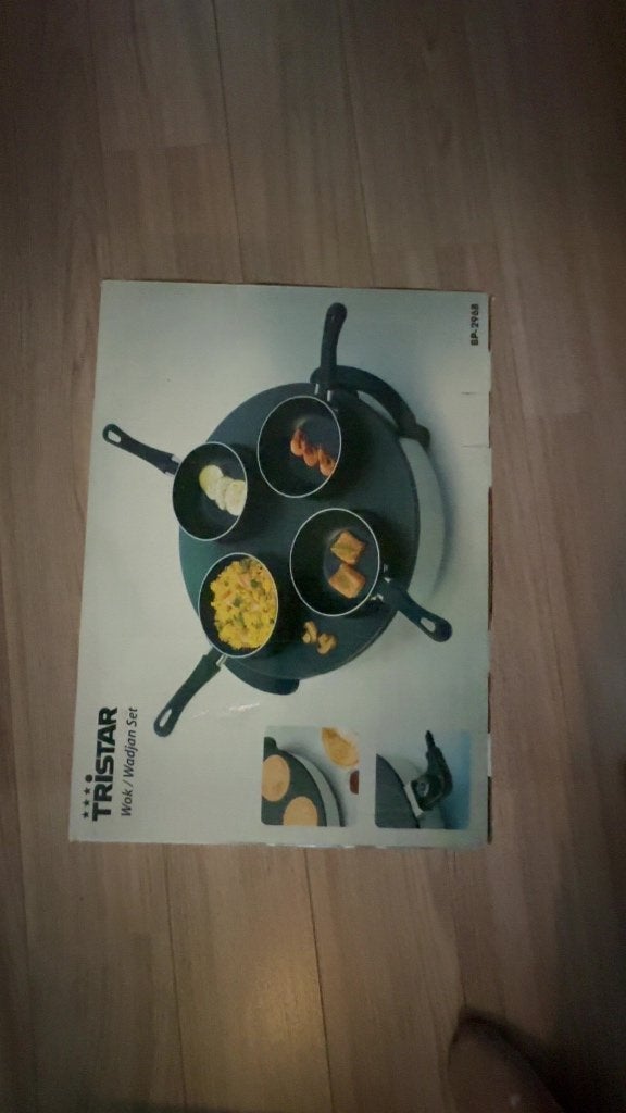 Tristar wokset., Witgoed en Apparatuur, Gourmetstellen, Ophalen of Verzenden, Nieuw, 4 t/m 7 personen