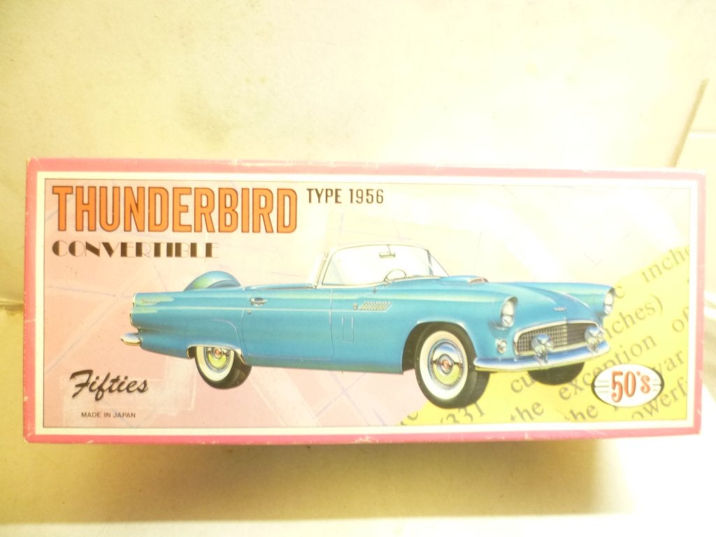 Japan Blikken Ford Thunderbird Convertible rood uit de 80er, Ophalen of Verzenden, Nieuw, Auto, Overige merken