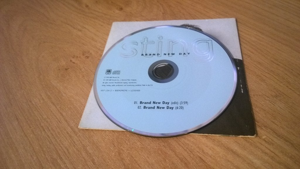 Sting ‎– Brand New Day , cardboard sleeve, Ophalen, Gebruikt, Rock en Metal