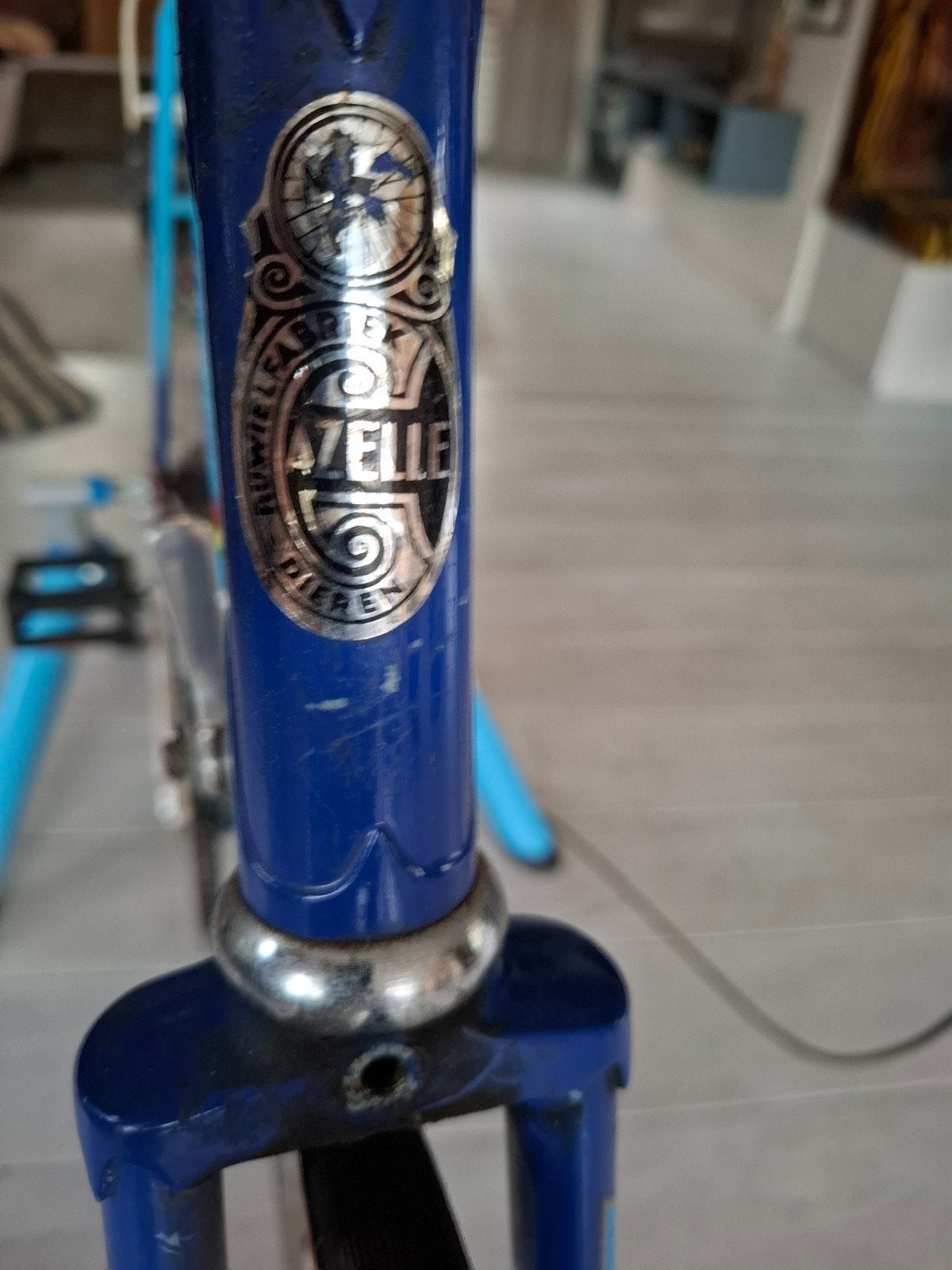 Foto 2 van retrofiets met Tacx