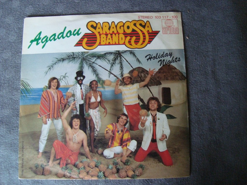 Saragossa band - agadou, Cd's en Dvd's, Vinyl Singles, Ophalen of Verzenden, Zo goed als nieuw, Pop
