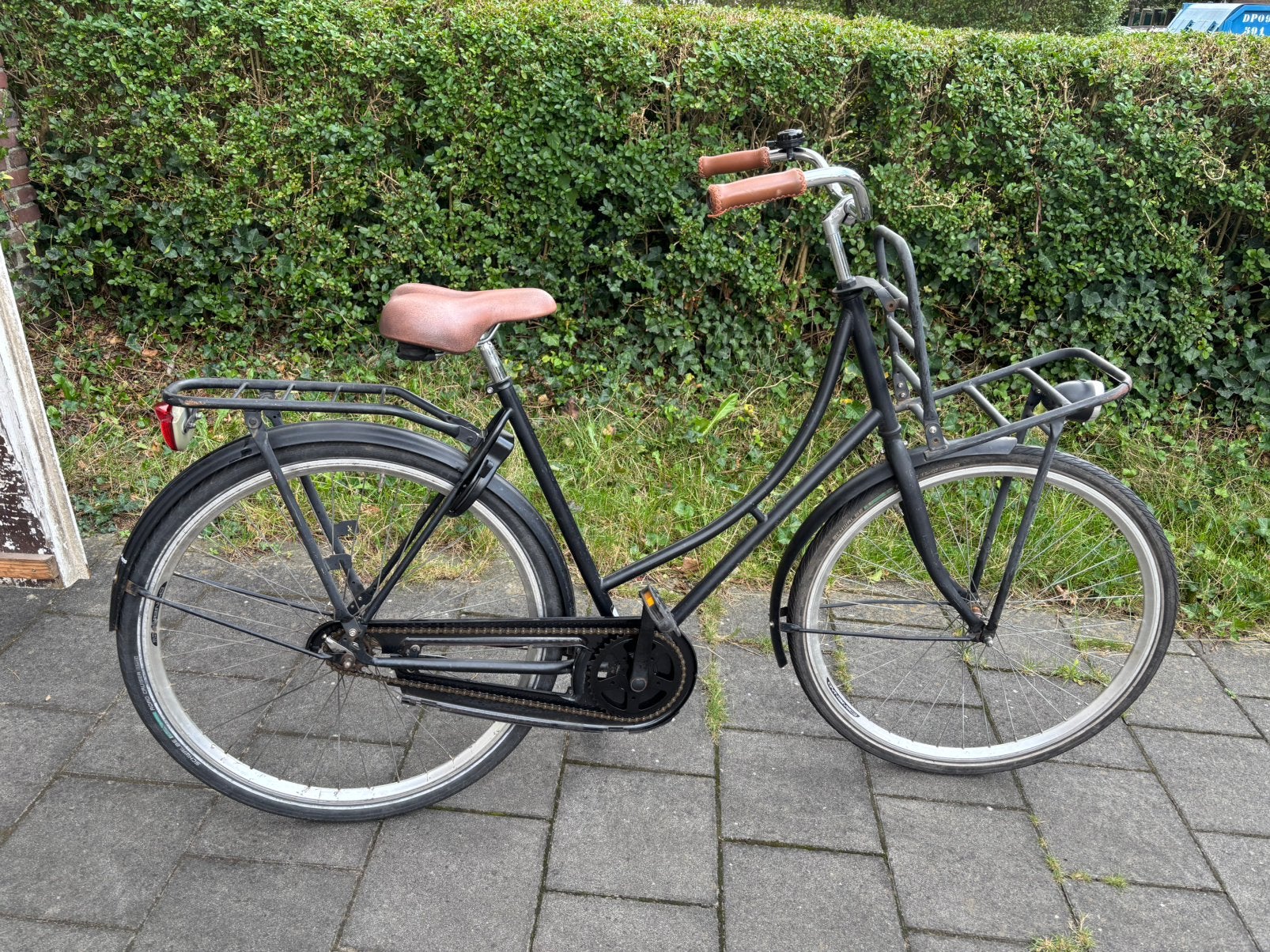 Omafiets 28 inch, Fietsen en Brommers, Ophalen, Gebruikt, Versnellingen