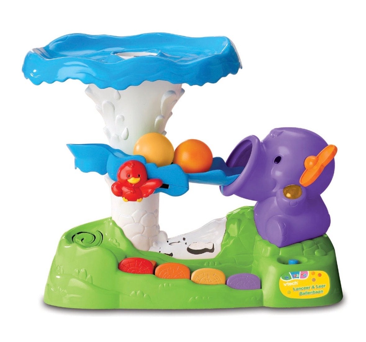 VTech Baby Lancer & Leer Ballenbaan Olifant, Ophalen of Verzenden, Zo goed als nieuw, Overige typen, Met licht