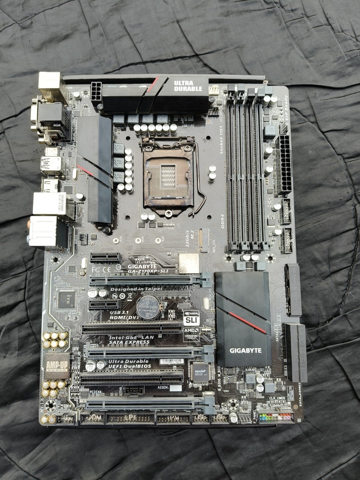 Gigabyte GA-Z170XP-SLI (Rev 1.0) LGA 1151 Moederbord - DDR4, Computers en Software, Moederborden, Gebruikt, LGA 1151, DDR3, Ophalen of Verzenden