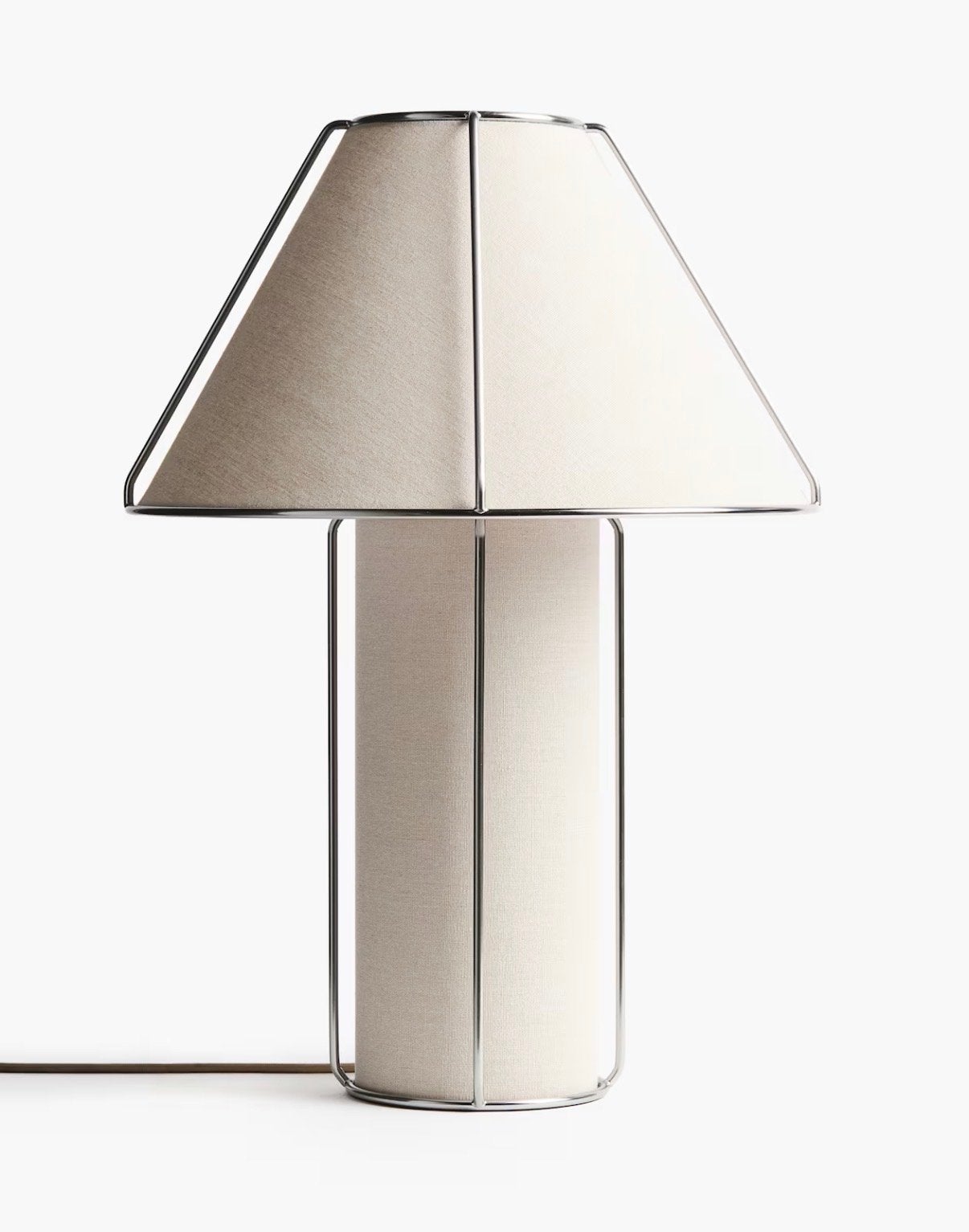 Grote lamp Kelly Wearstler voor H&M, Nieuw, Modern, Ophalen, Beige