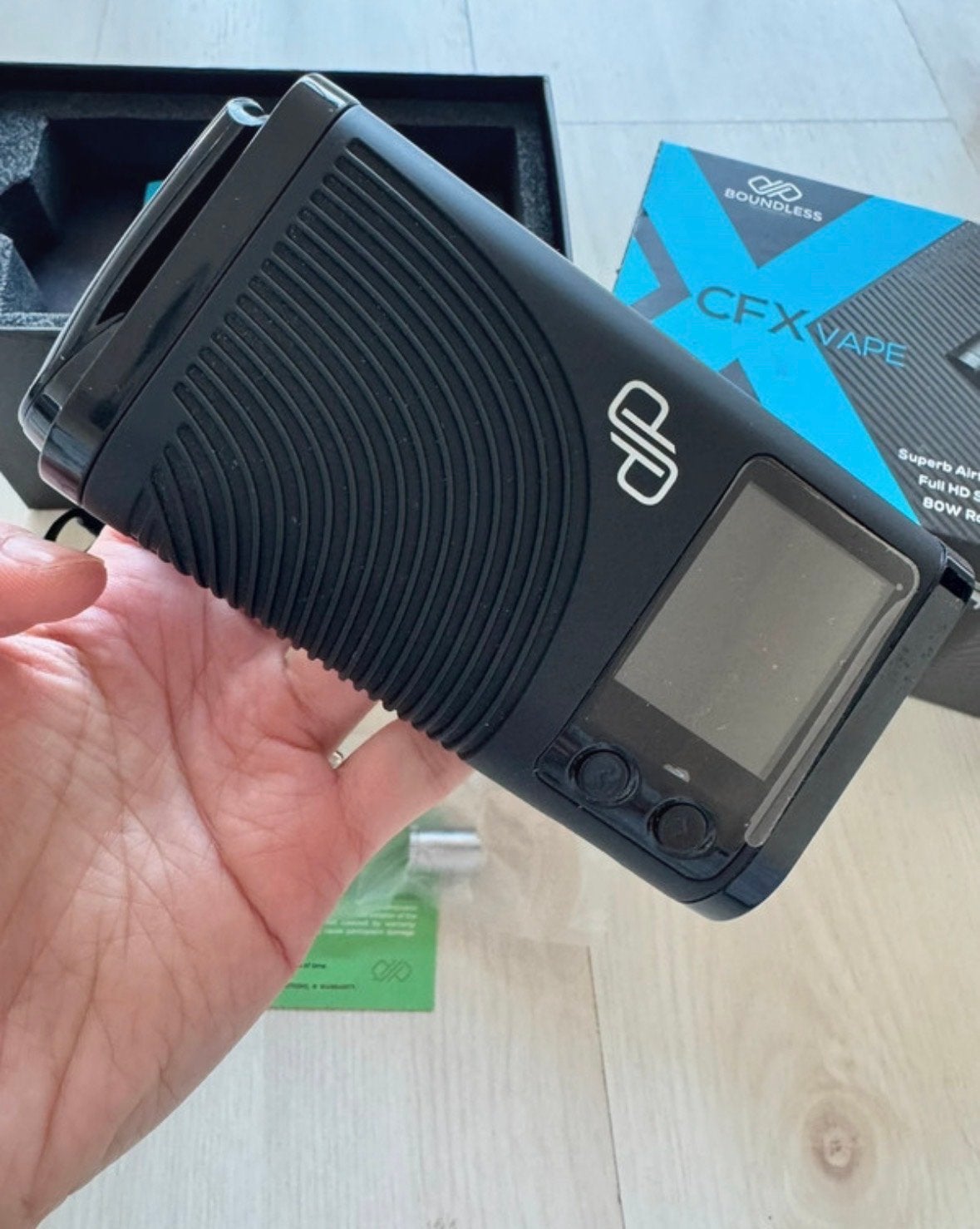 Boundless CFX Vaporizer, Ophalen of Verzenden, Zo goed als nieuw