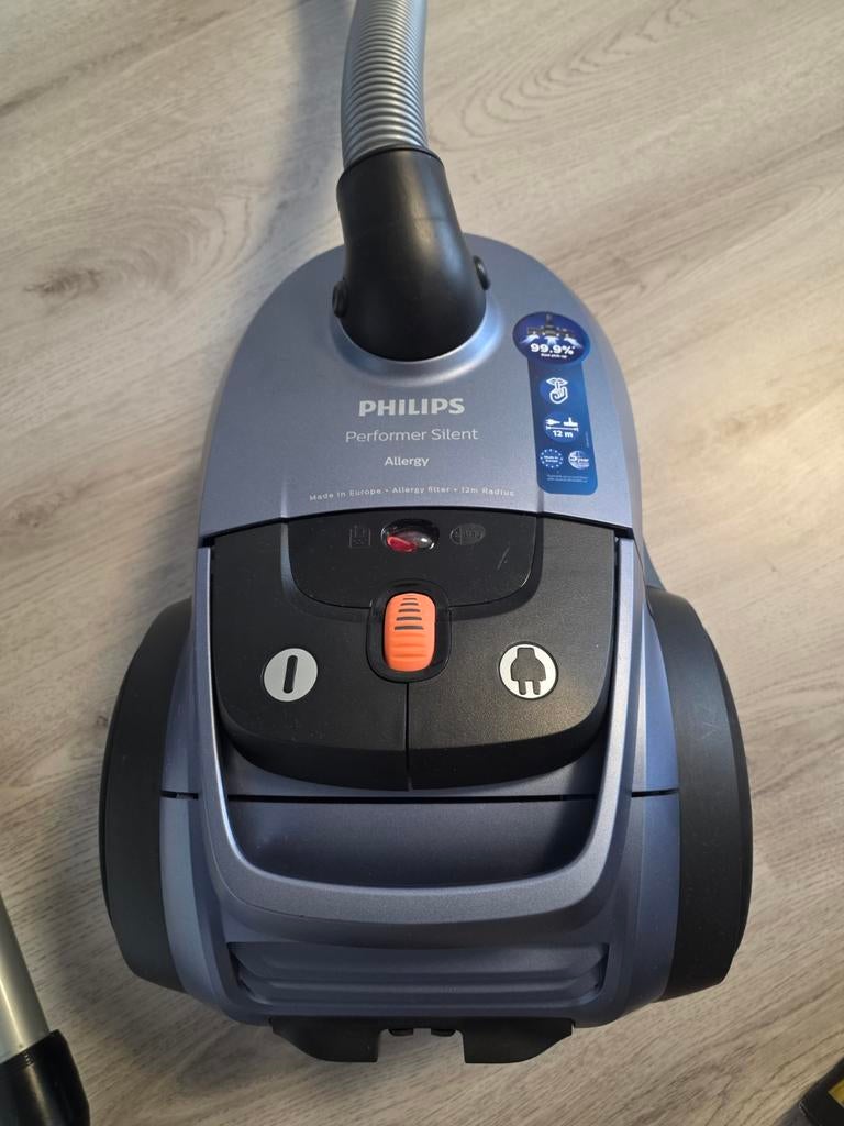 Philips FC8787 /09 Performer Silent Allergy Stofzuiger, Ophalen of Verzenden, Zo goed als nieuw, Stofzak, Minder dan 1200 watt