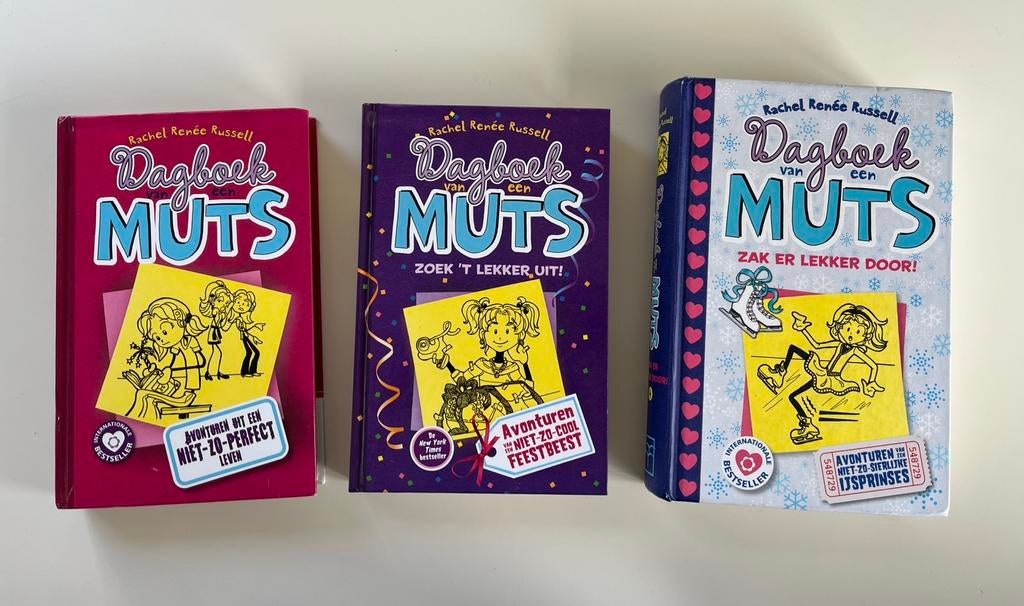 Dagboek van een Muts deel 1, 2 en 4, Ophalen of Verzenden, Zo goed als nieuw