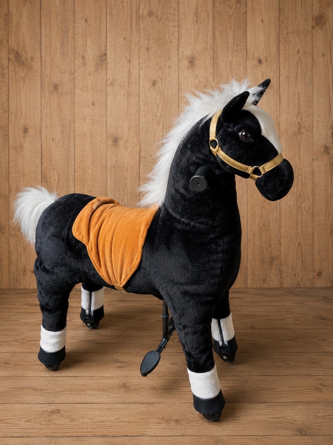 Animal Riding Paard Zwart - Medium/Large, Ophalen, Gebruikt