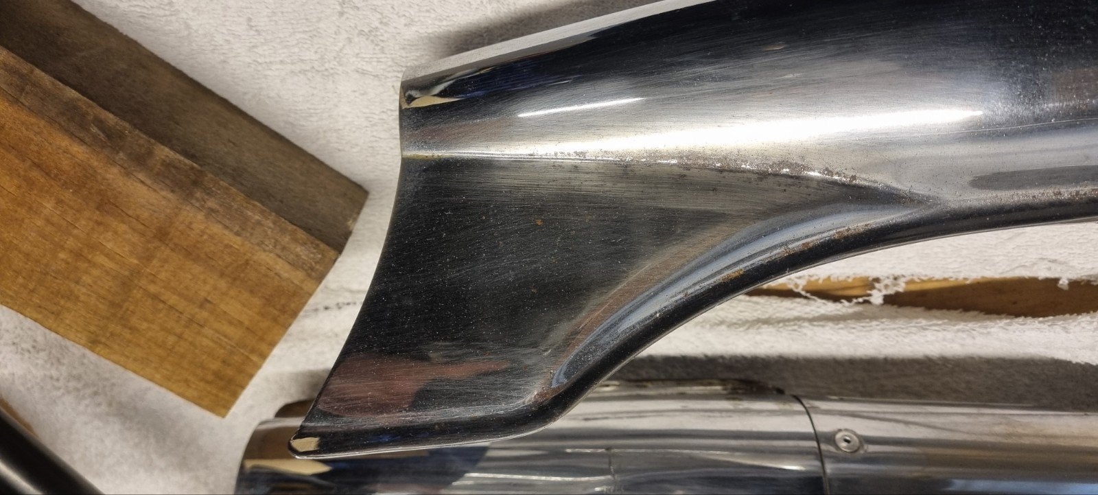 Fishtail uitlaten zonder demping - Gebruikt, Ophalen of Verzenden, Gebruikt