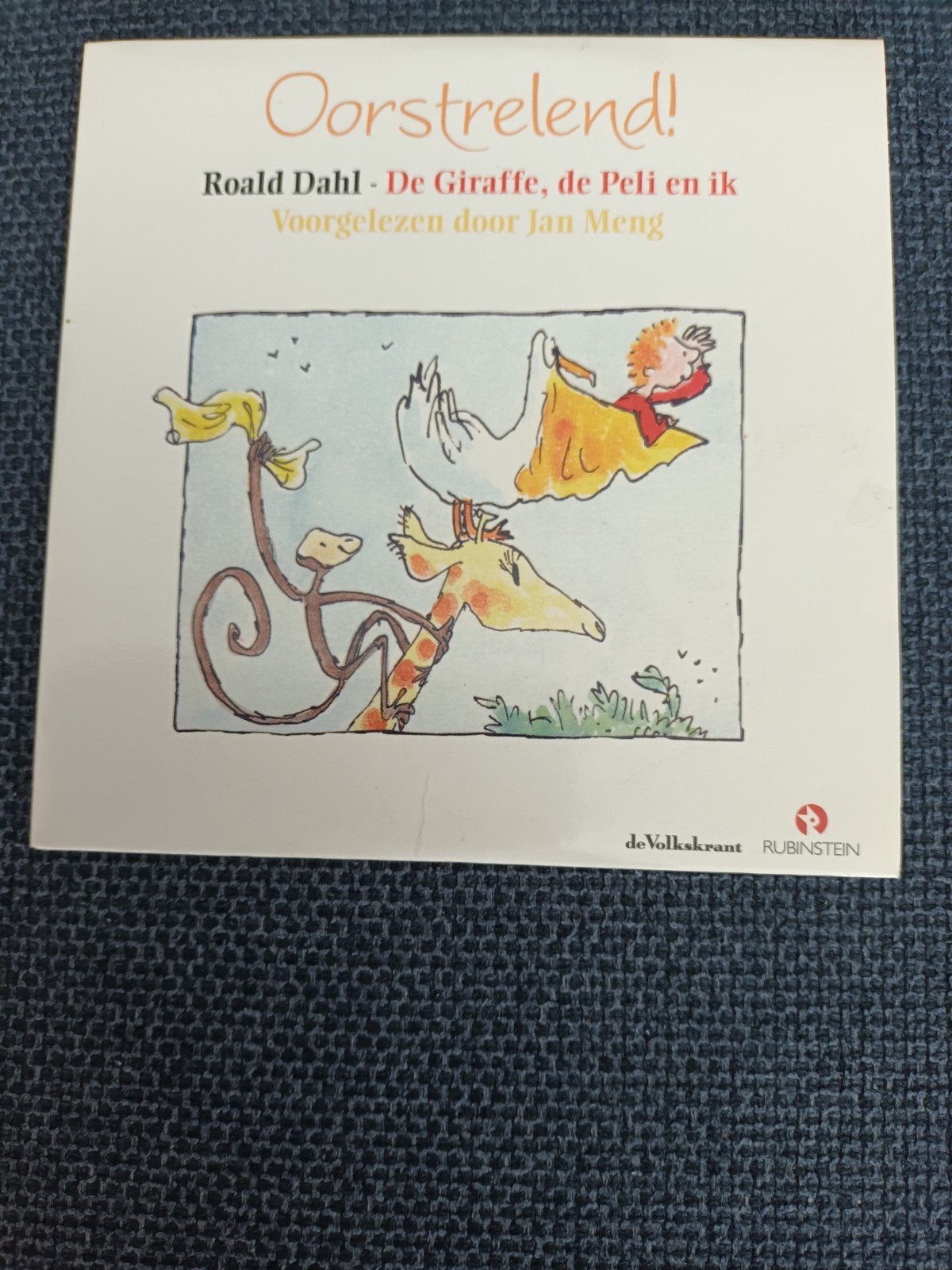 Oorstrelend! . De Giraffe, de Peli en ik - Roald Dahl, Ophalen of Verzenden, Zo goed als nieuw