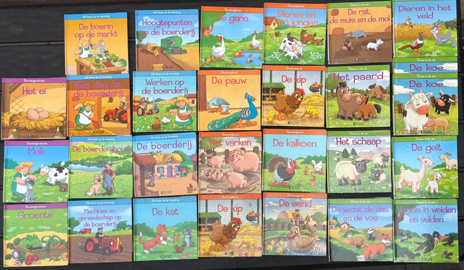Atlas boerderijboekjes serie, Ophalen of Verzenden, Zo goed als nieuw, Non-fictie
