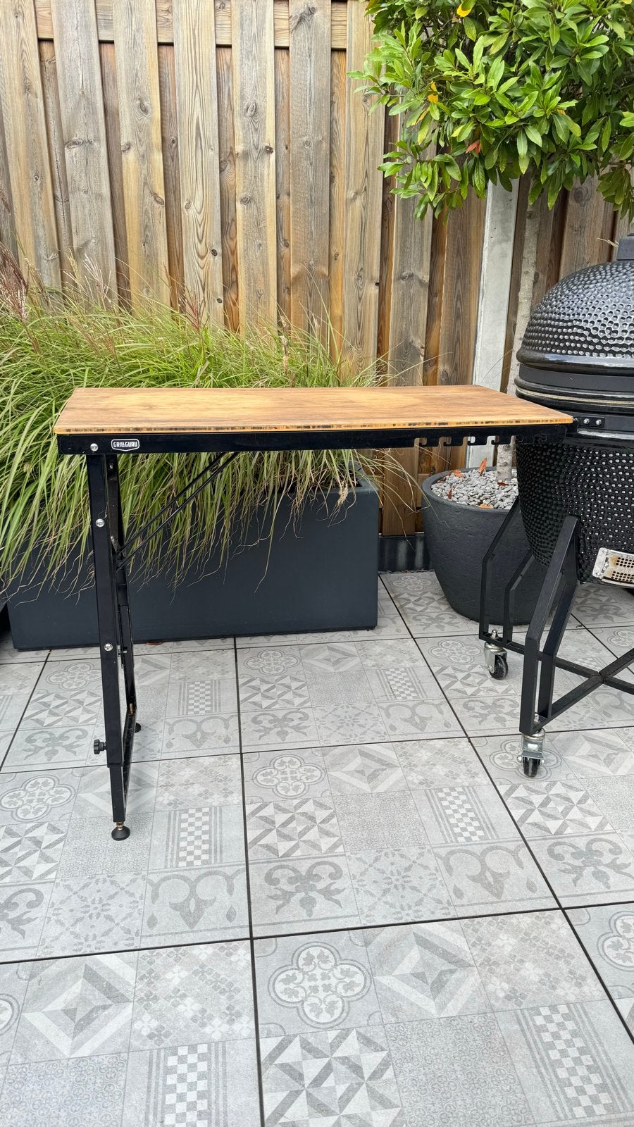GrillGuru BBQ werktafel - inklapbaar en robuust, Ophalen, Gebruikt