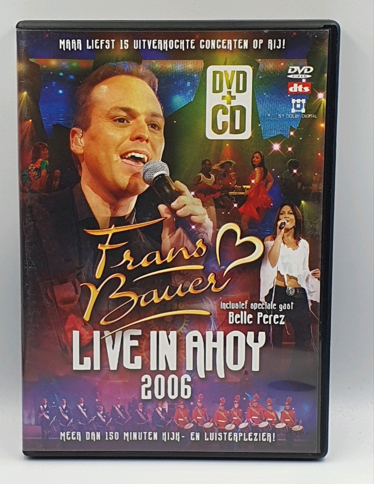 Te koop: Frans Bauer - Live in Ahoy 2006 (CD + DVD), Gebruikt, Alle leeftijden, Concert, Inclusief DVD