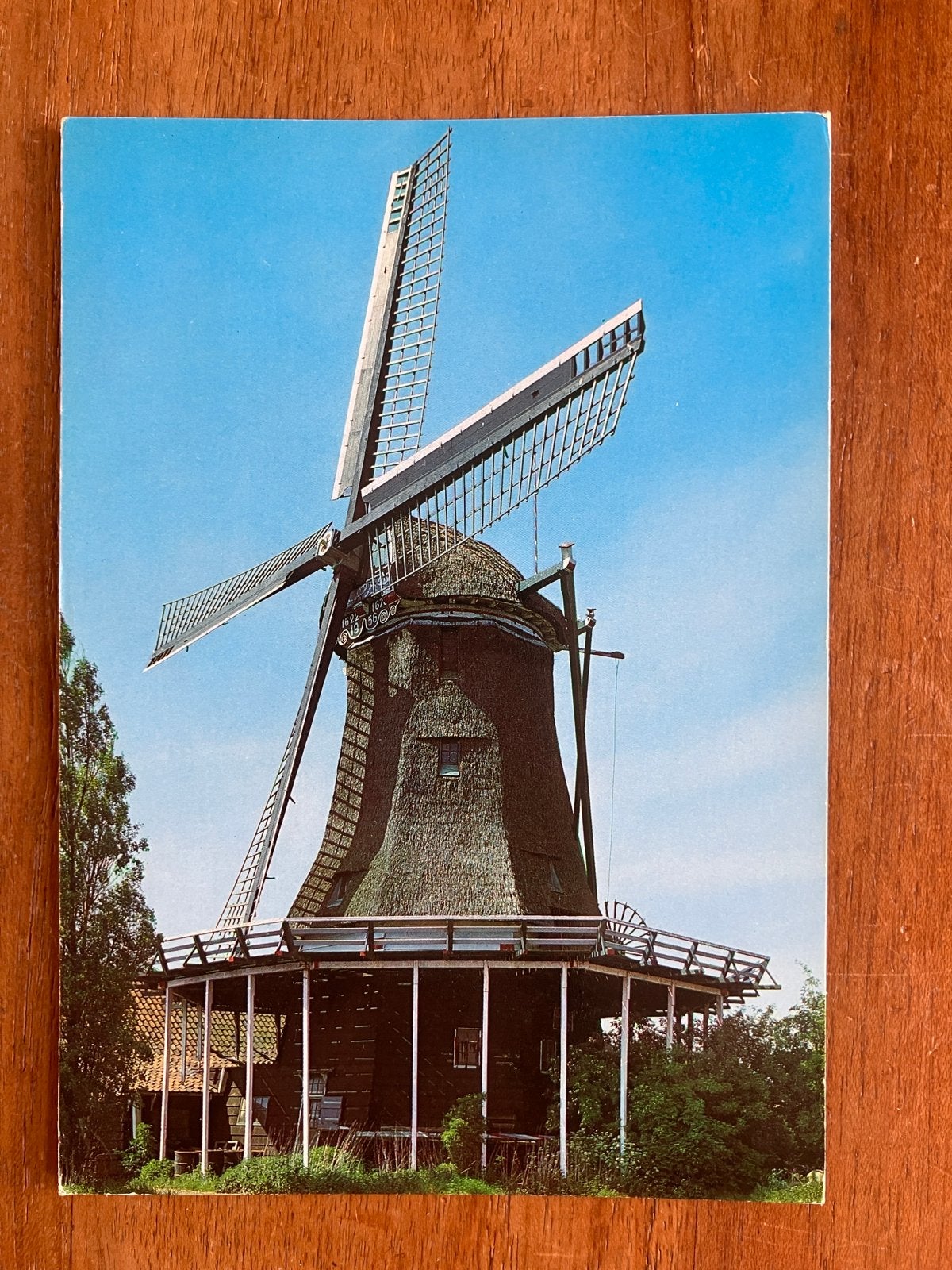 Molen De Ooievaar in Zaandam 1985, Ophalen of Verzenden, 1980 tot heden, Gelopen, Noord-Holland