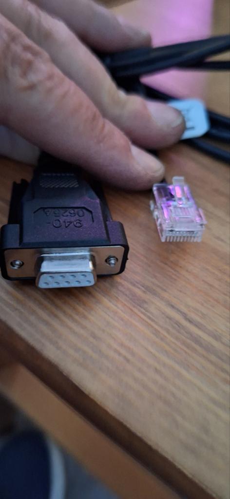 Seriële kabel RS232 naar RJ45 - ca. 1,8 meter, Computers en Software, Ophalen of Verzenden, Nieuw