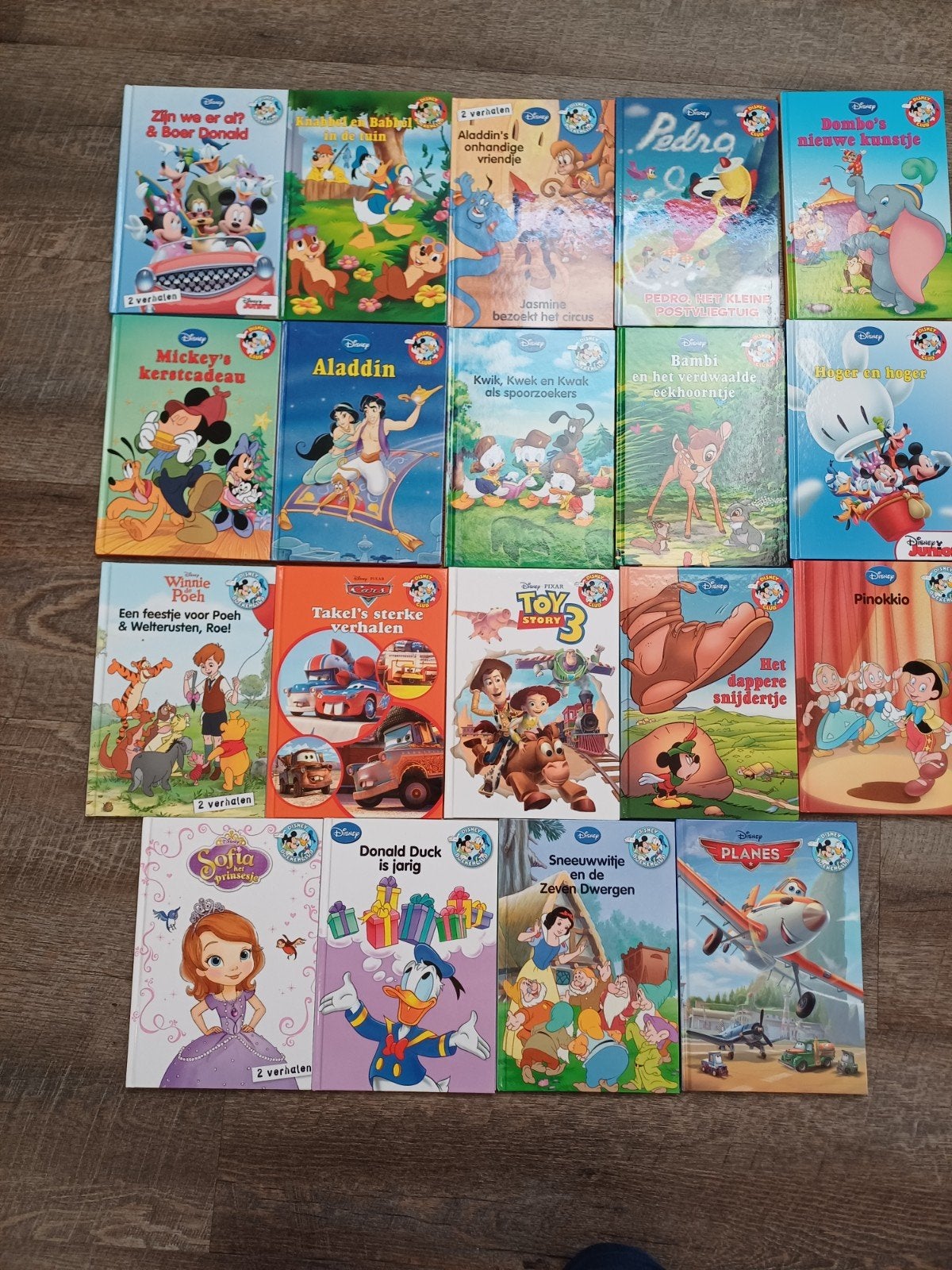 Grote collectie Disney kinderboeken met CD's, Ophalen of Verzenden, Zo goed als nieuw, Walt Disney Company