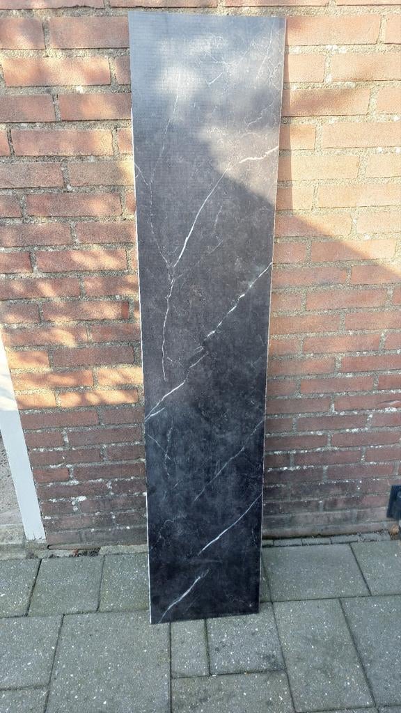 Nieuw marmeren wandpaneel 30,50x146 cm voor douche/toilet, Ophalen, Wandtegels, Nieuw, Minder dan 5 m²