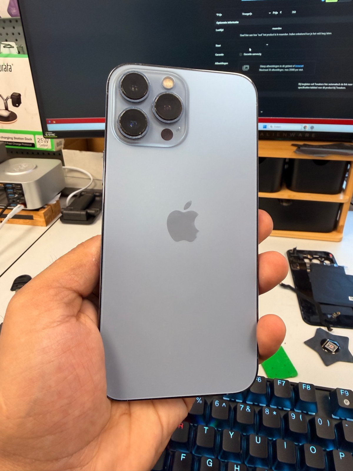 iPhone 13 Pro Max 128GB - Batterij aan vervanging toe, Telecommunicatie, Mobiele telefoons | Apple iPhone, Ophalen, Gebruikt, 128 GB