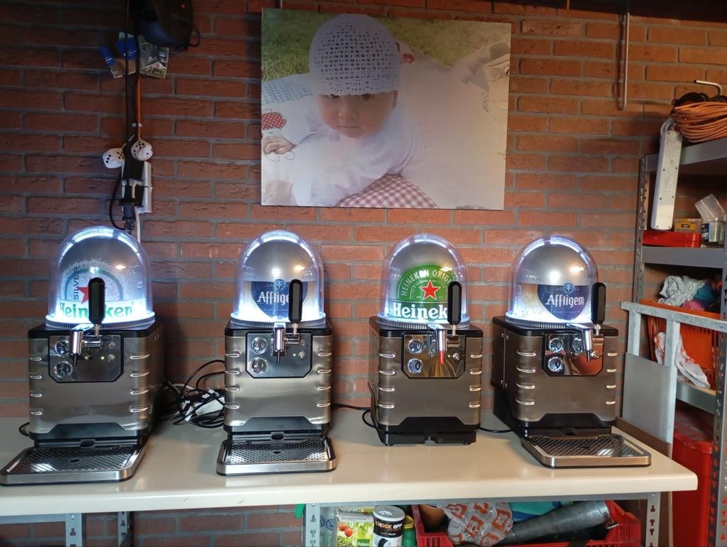 Heineken Blade biertap reparatie en verkoop, Ophalen