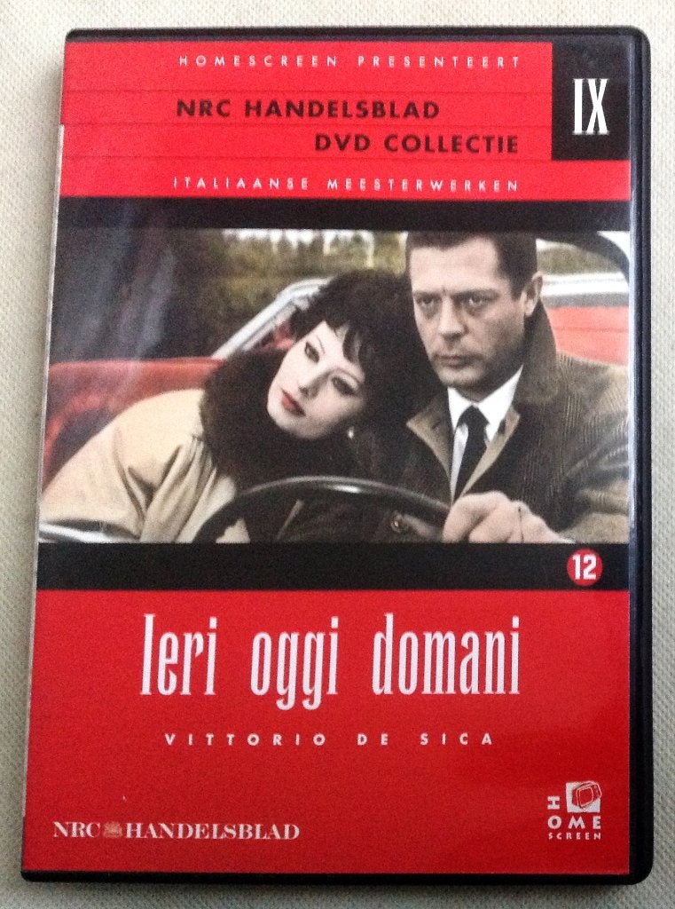 Ieri Oggi Domani Sophia Loren M Mastroianni Vittorio De Sica, Gebruikt, Verzenden, Nederlands, Italië