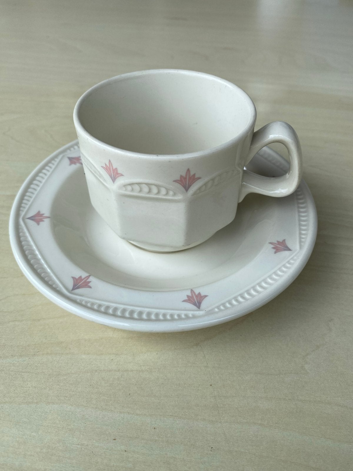 Steelite servies set - Vintage met roze bloemmotief, Huis en Inrichting, Ophalen, Gebruikt, Overige merken, Keramiek